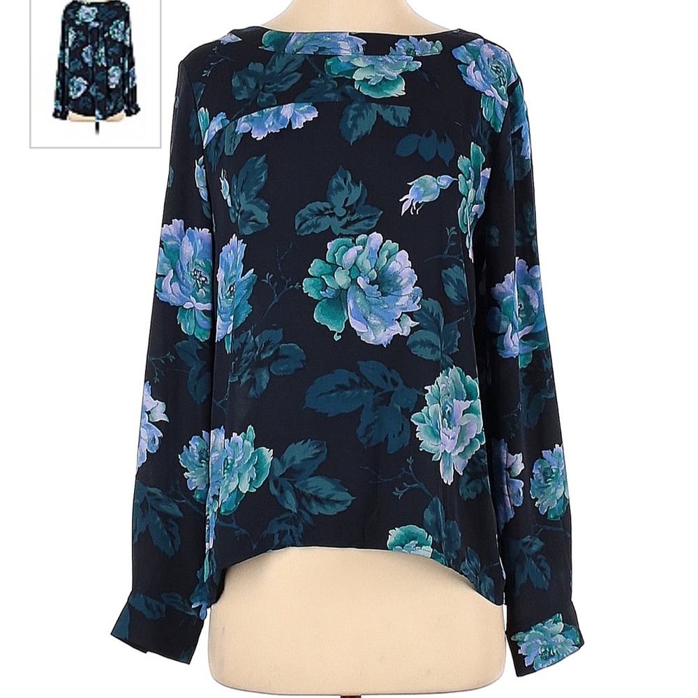 Ann Taylor LOFT Size XS Long Sleeve Blouse